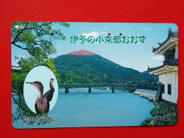 T-158 - JAPAN -JAPON, NIPON, TELECARD, PHONECARD, NTT JP 371-028 Bird, Oiseau,  - Japan