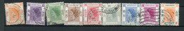 H-K  Yv. N° 176 à 183,185 SG  (o)  Elisabeth II Cote 3,45 Euro BE - Used Stamps