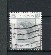 H-K  Yv. N° 184 SG  (o)  65c Gris Elisabeth II Cote 10 Euro BE - Gebruikt