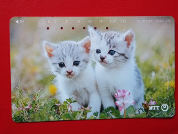 T-160 - JAPAN -JAPON, NIPON, TELECARD, PHONECARD, Animal, Cat, Chat, Katze NTT JP 231-304 - Japan