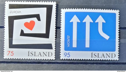 ISLANDIA  EUROPA CEPT 2006 Yv 1056/7 MNH - Unused Stamps
