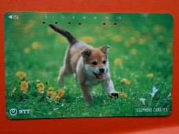 T-162 - JAPAN -JAPON, NIPON, TELECARD, PHONECARD, Animal, Dog, Chien, Hund NTT JP 111-092 - Japan