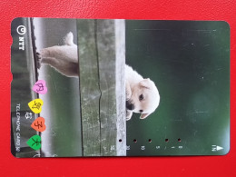 T-162 - JAPAN -JAPON, NIPON, TELECARD, PHONECARD, Animal, Dog, Chien, Hund NTT JP 271-140 - Japan