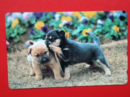 T-163 - JAPAN -JAPON, NIPON, TELECARD, PHONECARD, Animal, Dog, Chien, Hund NTT JP 331-267 - Japon