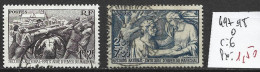 FRANCE 497-98 Oblitérés Côte 6 € - Used Stamps