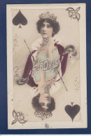 CPA Jeu De Cartes Carte à Jouer Circulé Surréalisme Otéro - Playing Cards