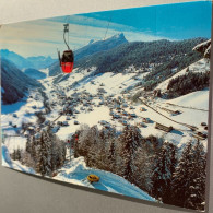 74 Le Grand Bornan 1985 Telecabine La Joyere Vue Station Enneigee Route Auto -ed Perillat 1325 - Le Grand Bornand