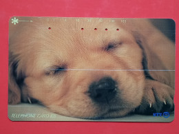 T-167 - JAPAN -JAPON, NIPON, TELECARD, PHONECARD, Animal,  NTT JP 231-233, Dog Chien - Cani