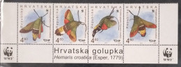 (WWF-506) WWF W.W.F. Croatia Croatian Hawk-mooth MNH Perf Stamps 2012 - Altri & Non Classificati