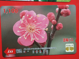 T-173 - JAPAN -JAPON, NIPON, Carte Prepayee - Flower, Fleur - Japon