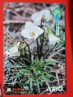 T-173 - JAPAN -JAPON, NIPON, Carte Prepayee - Flower, Fleur - Japon