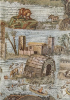 CARTOLINA  PALESTRINA,ROMA,LAZIO-CAPANNA DI PASTORI-MOSAICO DEL NILO (MUSEO NAZIONALE PRENESTINO)-NON VIAGGIATA - Musea