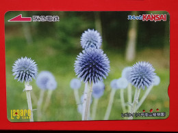 T-174 - JAPAN -JAPON, NIPON, Carte Prepayee - Flower, Fleur - Giappone