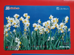 T-175 - JAPAN -JAPON, NIPON, Carte Prepayee - Flower, Fleur - Japon