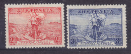 Australia 1936 Mi. 132-33, Communication Australia-Tasmania Complete Set, MH* - Mint Stamps