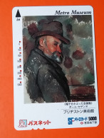 T-179 - JAPAN -JAPON, NIPON, Carte Prepayee -  Painting, Peinture,  - Japan
