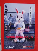 T-179 - JAPAN -JAPON, NIPON, Carte Prepayee -  Rabbit. Lapin - Kaninchen