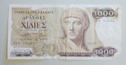 Greece, Year 1987, Used; 1000 Drachmen - Griechenland