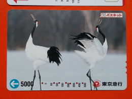 T-182 - JAPAN -JAPON, NIPON, Carte Prepayee - Bird, Oiseau,  - Altri & Non Classificati