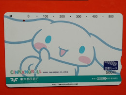 T-186 - JAPAN -JAPON, NIPON, Carte Prepayee - Animal - Sonstige & Ohne Zuordnung