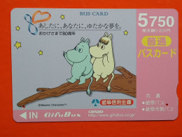 T-186 - JAPAN -JAPON, NIPON, Carte Prepayee - Animal - Sonstige & Ohne Zuordnung