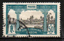 Gabon  -1910  - Légende Congo Français    - N° 44 - Oblit - Used - Usados