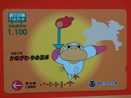 T-188 - JAPAN -JAPON, NIPON, Carte Prepayee - Animal - Andere & Zonder Classificatie