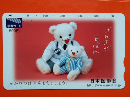 T-188 - JAPAN -JAPON, NIPON, Carte Prepayee - Animal - Sonstige & Ohne Zuordnung