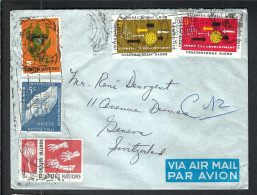 NATIONS UNIES Ca.1966: LSC De New York à Genève (Suisse) - Lettres & Documents