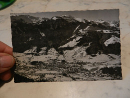 20145) Blick Von Der Horn Bahn Mittelstation Auf Kitzbühel Und Hahnenkamm - Kitzbühel