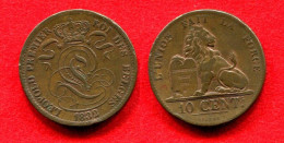 BELGIQUE - BELGIUM - LEOPOLD I - 10 CENTIMES  1832 - 5 Centimes