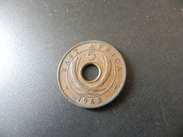 British East Africa 5 Cents 1963 - Colonias