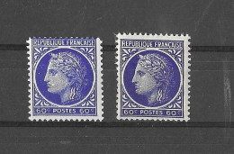 VARIETEE DE COULEUR N° 674  NEUF** - Unused Stamps