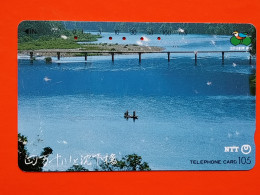 T-194 - JAPAN -JAPON, NIPON, TELECARD, PHONECARD NTT JP- 371-033 - Giappone