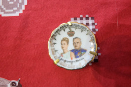 Porcelaine D'art Monte Carlo -  Prince Renier Grace Kelly - Other & Unclassified