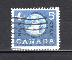 CANADA N° 311   OBLITERE  COTE 0.20€   OTAN - Used Stamps