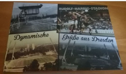 Dresden Dresda Dynamo Rudolf Harbig  Cartolina Stadio Stadium Postcard Stadion AK Carte Postale Stade Estadio Postales - Calcio