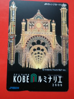 T-196 - JAPAN -JAPON, NIPON, TELECARD, PHONECARD, NTT KOBE - Giappone