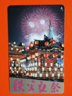 T-196 - JAPAN -JAPON, NIPON, TELECARD, PHONECARD, NTT JP- 251-380 FIREWORKS, VATROMET, D'ARTIFICE PYROTECHNIE - Giappone