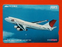 T-199 - JAPAN -JAPON, NIPON, Carte Prepayee AVION, PLANE, AVIO,  - Flugzeuge