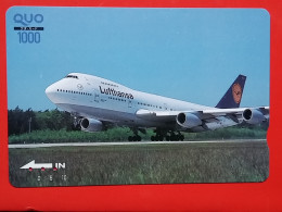 T-200 - JAPAN -JAPON, NIPON, Carte Prepayee AVION, PLANE, AVIO,  - Aerei