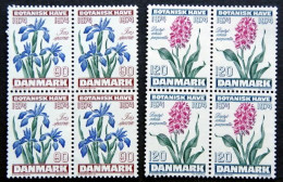 Denmark 1974   MiNr.575-76 MNH (**)  Flowers / Blumen / Fleurs  Cz.Slania  (lot  Ks 1415) - Nuovi