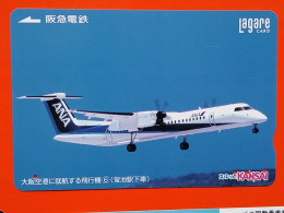 T-200 - JAPAN -JAPON, NIPON, Carte Prepayee AVION, PLANE, AVIO,  - Airplanes