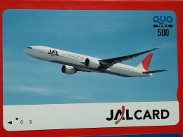 T-200 - JAPAN -JAPON, NIPON, Carte Prepayee AVION, PLANE, AVIO,  - Aerei