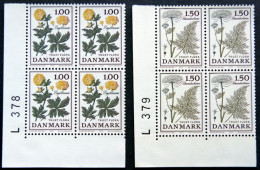 Denmark 1977 Flowers / Blumen / Fleurs  MiNr.653-54 MNH (**) ( Lot Ks 1416 ) - Nuovi