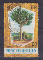 New Hebrides 1969 Mi. 277, 20c. Kauri-Fichte Pine (o) - Usados