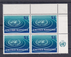 Nations Unies 1966 En Bloc De 4 Neufs Sans Charnières ** - Ungebraucht