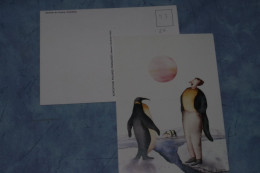 2-007  Une Carte CPM  Polaire TAAF Polar Expedition Polaire Française PEV Manchot Terre Adelie Antarctic - Antarktischen Tierwelt