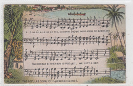 Aloha Oe, The Popular Song If Hawaiian Islands. * - Hawaï