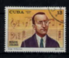 Cuba - PA - "Musicien Cubain : Jorge Ackermann" - T. Oblitéré N° 255 De 1977 - Poste Aérienne